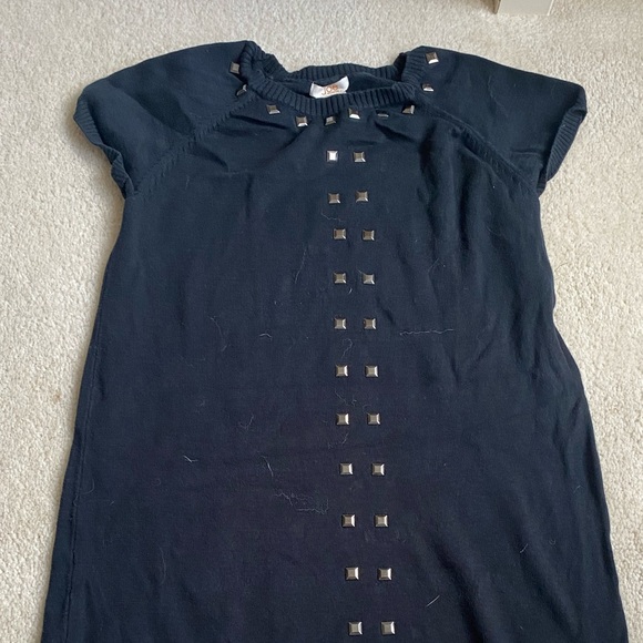 Black Studded Dress - Picture 2 of 5